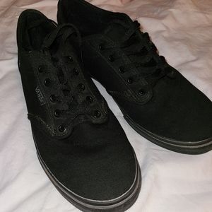 Women's Black Vans Era